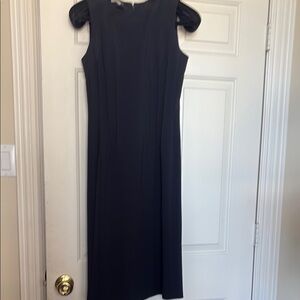 Elegant Black Sleeveless Dress
